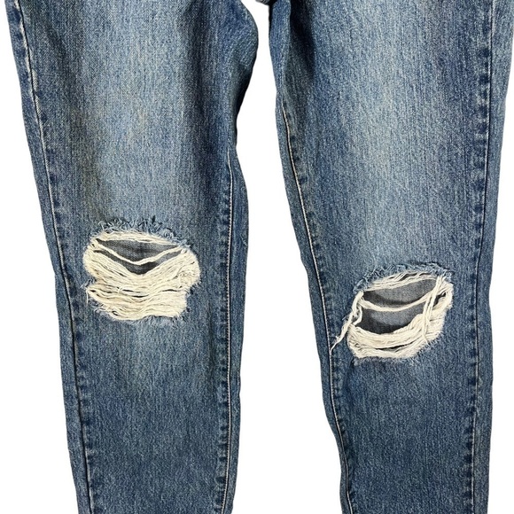 GOOD AMERICAN Good Vintage w/ Jagged Step Hem GV050T Indigo 043 - Picture 5 of 12